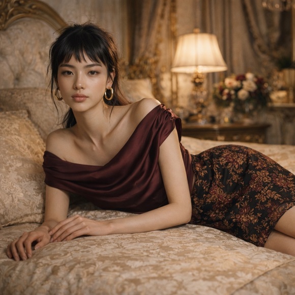 Wildlife New York Dresses & Skirts - Wildlife New York Floral Brocade Skirt - Size 8